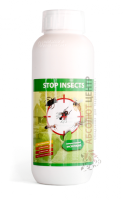 Інсектицид STOP INSECTS на основі циперметрину 10%, тетраметрину та піперонил бутоксиду